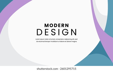 Blue and purple abstract geometric background vector illustration