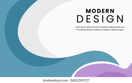 Blue and purple abstract geometric background vector illustration