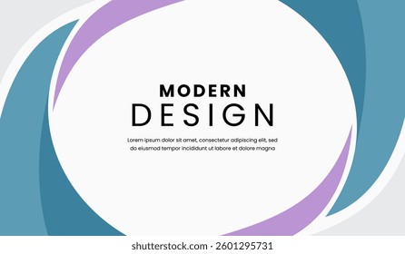 Blue and purple abstract geometric background vector illustration