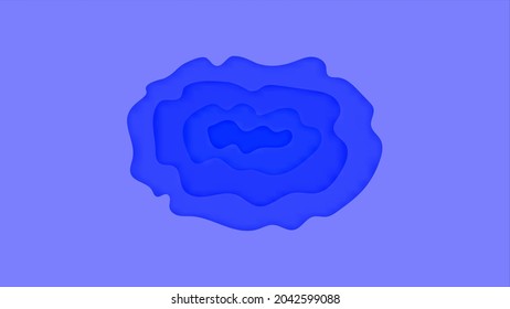 Blue purple abstract papercut background with gradient paper cut effect. can use for poster, business banner, flyer, advertisement, brochure, catalog, web, site, website, presentation, book cover