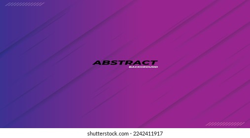 Blue Purple backdrop abstract papercut stripes background geometry shine and layer element vector for presentation design. Suit for business, corporate, institution, party, festive, seminar, and talks