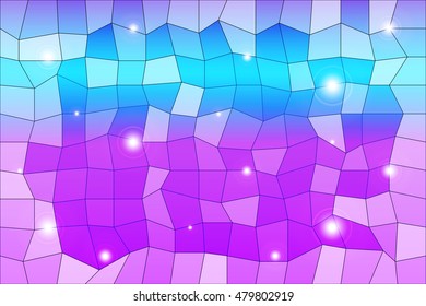 blue, purple background image from the polygonal elements. Vector illustration. Abstraction. For design, presentations, banners.