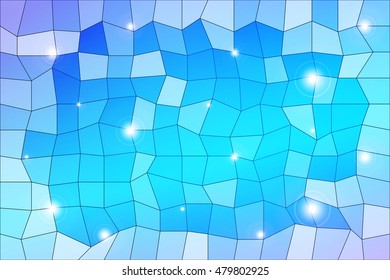 blue, purple background image from the polygonal elements. Vector illustration. Abstraction. For design, presentations, banners.