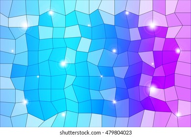 blue, purple background image from the polygonal elements. Vector illustration. Abstraction. For design, presentations, banners.