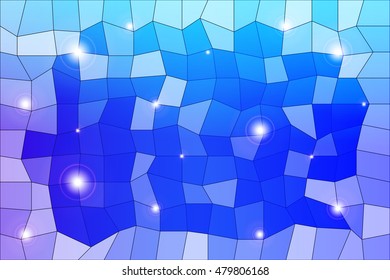 blue, purple background image from the polygonal elements. Vector illustration. Abstraction. For design, presentations, banners.