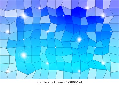 blue, purple background image from the polygonal elements. Vector illustration. Abstraction. For design, presentations, banners.