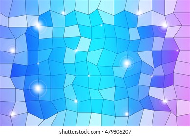 blue, purple background image from the polygonal elements. Vector illustration. Abstraction. For design, presentations, banners.