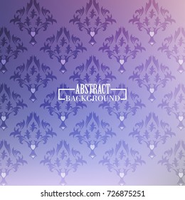 Blue and Purple Background with Pattern on it