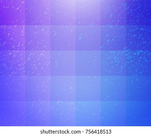 Blue purple checkered speckled background. Vector modern background for cards, covers, websites, brochures and other design