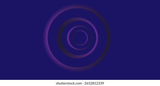 Blue and purple circle background. with illustration design. vector for presentation,