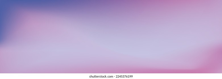 Fondo de degradado violáceo del líquido azul morado frío. Color de la curva luminosa de la superficie suave del cielo ondulado. Papel de fondo color rosa rosa índigo vivo. Malla de gradiente de líquido vibrante de lavanda brillante de color negro pastel.