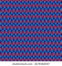 Blue and Purple Diamond Geometric Pattern Background
