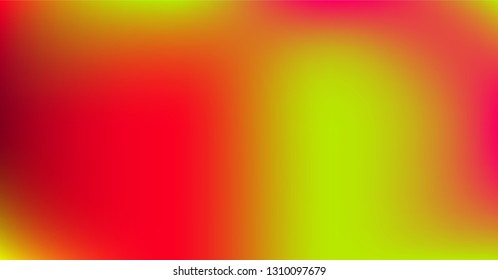 Blue Purple Dreamy Vibrant Gradient Vector Background. Sunrise, Sunset, Color Overlay, Sky, Water Neon Design Element. Dreamy Unfocussed Holograph Luxury Texture. Fluid Color Minimal Digital Gradient