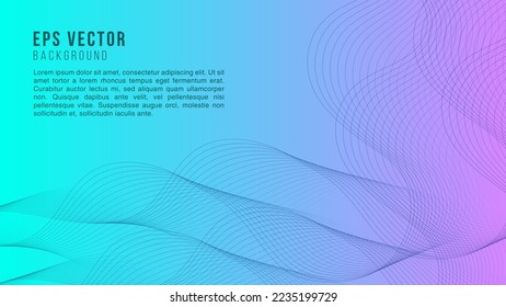 Blue Purple Gradient Abstract Background EPS 10 Vector For Website, Landing Page, Home Page, Web Page