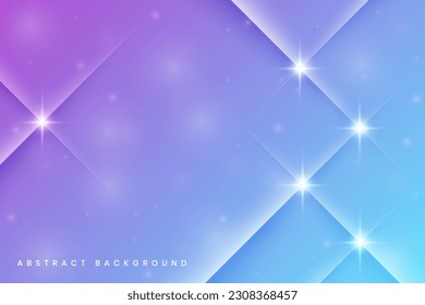 Blue purple gradient abstract background with glowing lines