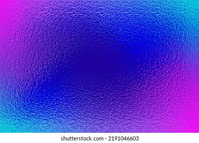 Blue purple gradient. Abstract neon background for design prints. Multicolor backdrop foil effect. Metal sparkly surface. Bright colors texture. Metallic ombre. Blue color marble. Vector illustration