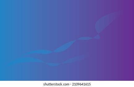 Blue and purple gradient background.