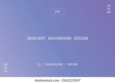 Blue purple gradient background, Abstract backdrop presentation product. Vector illustration