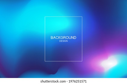 Blue and purple in gradient background design with light of cloud galaxy and beautiful waves color look like Space or Nebula.