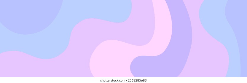Blue and purple gradient background. organic shape. abstract background. vector geometric elements. Blue and purple wave background. colorful wallpaper.