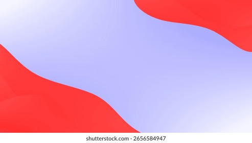 Fundo de gradiente roxo azul com camadas de gradiente vermelho papel de parede e espaço de cópia 