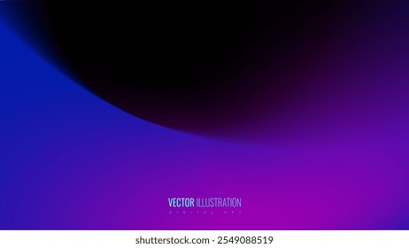 blue purple gradient blurry abstract background, elegant wallpaper, curves smooth lines minimalist gradient