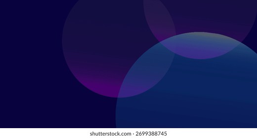 Blue and purple gradient circles background. Eps10 vector