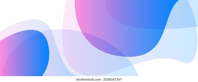 Fondo abstracto de fluidos degradados azul y púrpura