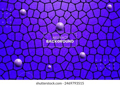 Blue and purple gradient mesh background with abstract lines. vector illustration, perfect for business promotion on posters, flyers, and invitation cards