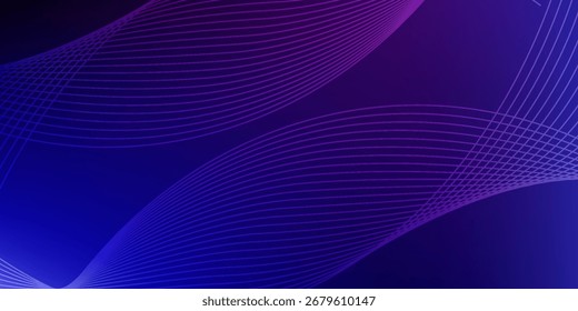 Fondo de malla degradada púrpura azul agradable para el Fondo de pantalla o el Anuncio. Vector eps10