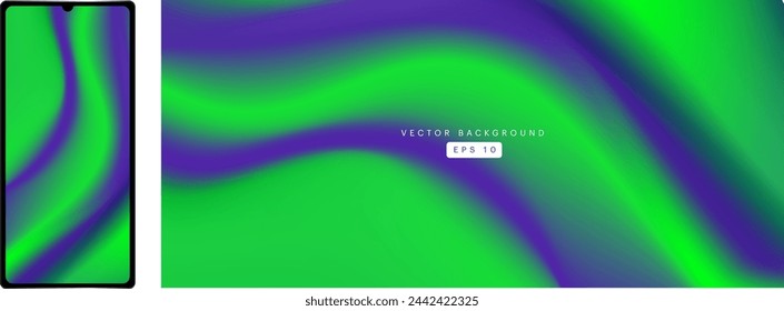 blue and purple Gradient mesh. Variation set. ad banners, brochures, flyers, covers, websites, Vector image.