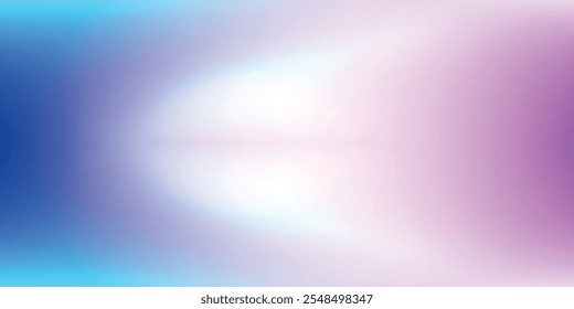 Blue, purple, green gradient. Soft pastel color gradient. Holographic blurred abstract background.