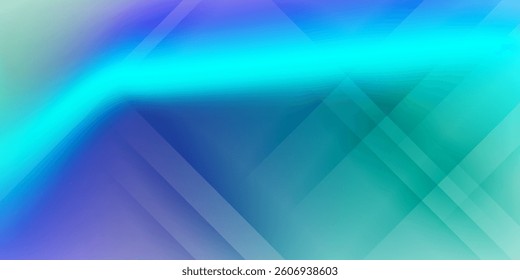 Blue, purple, green gradient. Soft pastel color gradient. Holographic blurred abstract background.