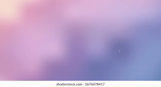 Degradado azul, púrpura y verde. Suave gradiente de color pastel. Fondo abstracto borroso holográfico.