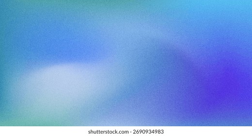 Degradado azul, púrpura y verde. Suave gradiente de color pastel. Fondo abstracto borroso holográfico.