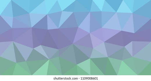 Blue Purple Green, low poly vector gradient texture. Colorful polygonal illustration, good as a cell phone, marketing material, or website background. All polygons are in separate layers.