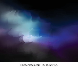 
A blue and purple light
