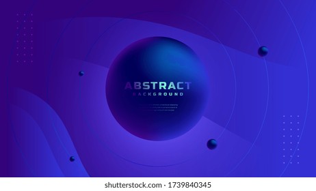 Blue Purple Liquid color modern background design. Futuristic Gradient. Minimal Pattern. Fluid gradient shapes composition. Futuristic design Brochure. Abstract Geometric Background.