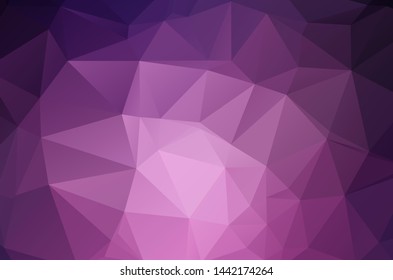 blue purple Low poly crystal background. Polygon design pattern. blue purple Low poly vector illustration, low polygon background.