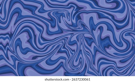 Blue and purple marble and liquid smooth texture background illustration