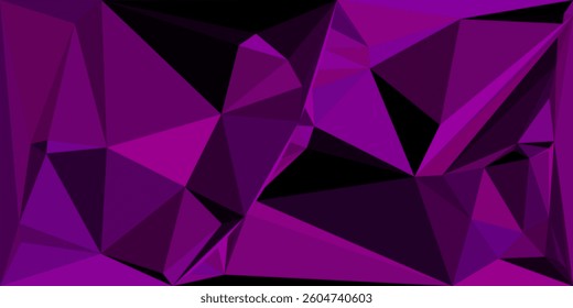 Blue, Purple, Pink Background With Triangle Pattern, modern background vector illustration. eps 10