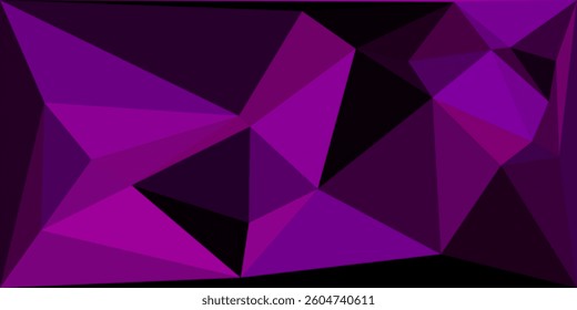 Blue, Purple, Pink Background With Triangle Pattern, modern background vector illustration. eps 10