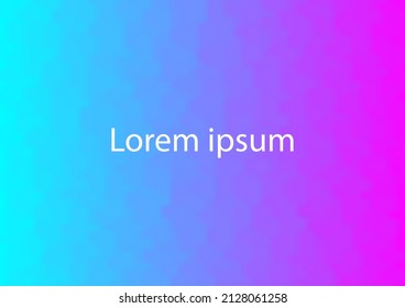 Abstrakter blauer violetter Polygon-Hintergrund, Vektorgrafik