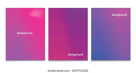 Blue Purple red Gradient with clear Texture Background, for art product design, social media, trendy,vintage,brochure,banner,background pack
