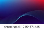Blue purple red gradient mesh abstract background with wavy blended lines nice for wallpaper or banner
