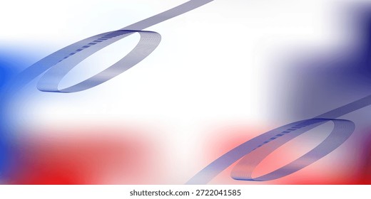 Fondo abstracto de malla de degradado rojo púrpura azul con líneas mezcladas onduladas agradable para el Fondo de pantalla o el Anuncio
