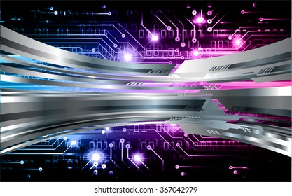 blue purple silver Light Abstract Technology background for computer graphic website internet and business. circuit. illustration.digital.infographics. binary code. www.vector.motion. eye scan virus