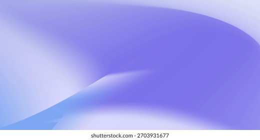 Blauer, violetter, glatter, abstrakter Farbverlauf-Hintergrund. Holografische unscharfe abstrakte BG. Vektorgrafik, EPS 10.