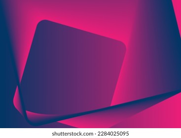 Blue and purple smooth gradient abstract vector geometric background