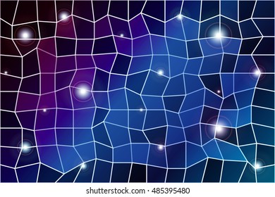 blue, purple square background. vector illustration. for design, wallpaper